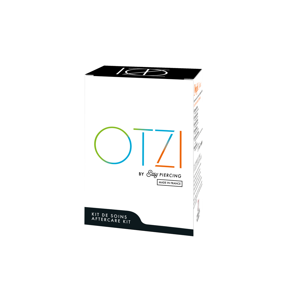 OTZI Piercing KIT : 3 Sprays (Foam/Saline/Antibac) + box of OTZI 20 sterile swabs