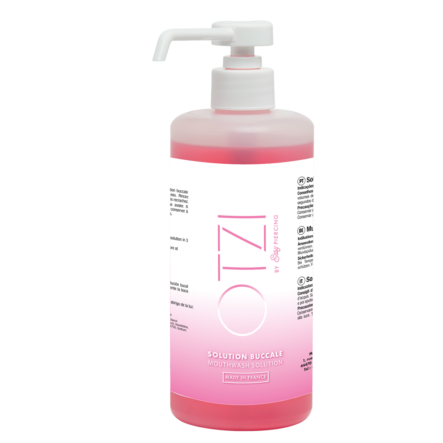 OTZI Piercing Mouthwash Solution 500ml